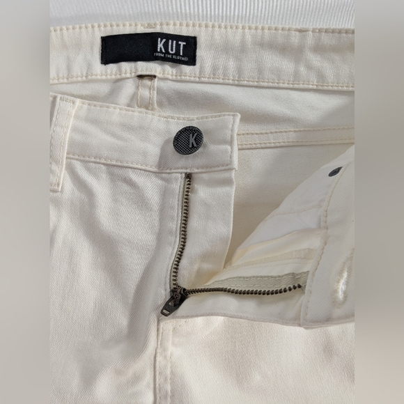 NWT! Kut from the Kloth Women's Pink & Yellow Ombre Connie High Rise Ankle Jeans - Picture 8 of 14